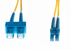 4C 10M Singlemode Fibre Optic Cable : Yellow (FL.OS2LCSC10M)