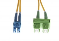 4 Cabling 1M Singlemode Fibre Optic Duplex Cable (Fl.Os2Lcscapc1M)