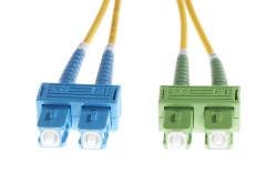 4Cabling 3M Sc-Sc/Apc Os1/ Os2 Singlemode Fibre Optic Duplex Cable (Fl.Os2Scscapc3M)