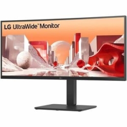 LG Ultrawide 34Ba75Qe-B 34" Class Uwqhd Curved Screen LCD Monitor - 21:9 - 34" Viewable - In-plane Switching (Ips) Technology - 3440 X 1440 - 1.07 Billion Colors - 300 Cd/m² - 5 Ms - Speakers - Swivel, Height, Tilt - USB Type-C - Hdmi - DisplayPort - Ve