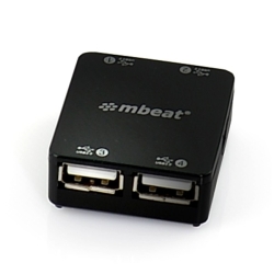(LS)mbeat® 4 Port USB 2.0 Hub - USB 2.0 Plug And Play/ High Speed Interface/ Ideal For Notbook/PC/MAC Users USB 2.0 Speed Up To 480Mbps (Eol) USB-UPH110K