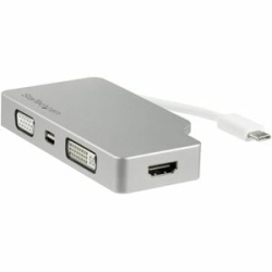 4-In-1 USB-C To VGA Dvi HDMI Or Mdp CDPVGDVHDMDP