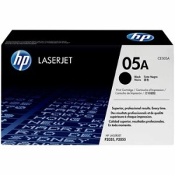 HP 05A Black Original LaserJet Toner Cartridge CE505A