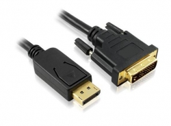 4cabling 1m Displayport Male To Dvi-d Male Cable: Black 022.002.0397