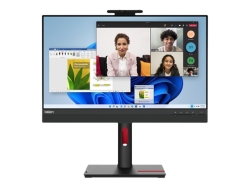 Lenovo TIO24 23.8" Wled Ips FHD(16:9) Non Touch, HDMI, DP, USB(2), H/Adj, Spkr, Wcam, 3YR 12NAGAR1AU