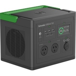 Schneider OffGrid Portable Power Station 730 738Wh Lithium-ion LCD 2 AS3112 Australian Outlets Sinewave 3 Usb-a 2 Usb-c Wireless Charger PPS730-AZ