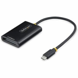 StarTech.com USB-C CFexpress Type B Card Reader, Portable USB 3.2 (10Gbps) Memory Card Reader, USB Type-C To Cf Express 2.0 Adapter - Connect A CFexpress 2.0 Type B Memory Card To A USB-C-enabled Laptop/desktop/tablet; Universal Card Reader Requires No D