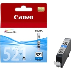 Canon Cli-521C Original Inkjet Ink Cartridge - Cyan - 1 Pack - 505 Pages CLI521C