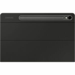 Samsung Keyboard/Cover Case (Book Fold) Samsung Galaxy Tab S9, Galaxy Tab S9 Fe Tablet - Black - 168.9 Mm Height X 255.5 Mm Width X 14 Mm Depth EF-DX720UBEGWW