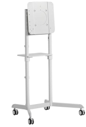 Atdec Mobile Cart, Portrait/Landscape, Up To 70KG, Vesa Up To 600X400, White, 10 Yr Wty AD-TVC-70R-W