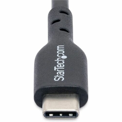 StarTech.com 2 M USB-C Data Transfer Cable - 1 - Cable For Notebook, Mobile Device, Wall Charger, Power Bank - First End: 1 X USB 2.0 Type C - Male - Second End: 1 X USB 2.0 Type C - Male - 480 Mbit/s - Shielding - Nickel Plated Connector - 24/30 Awg - B
