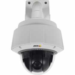 Axis HDTV 720p compliant, outdoor-ready, high-speed PTZ dome camera with 30x optical zoom. HDTV