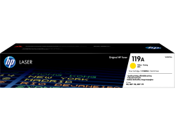 HP 119A Yellow Original Laser Toner Cartridge - HP Color LaserJet 150a/175nw/179fnw Printer W2092A