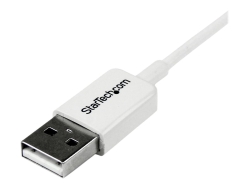 Startech 1M USB2.0 A To Micro USB2.0 B Cable, M/M, White, Ltw USBPAUB1MW