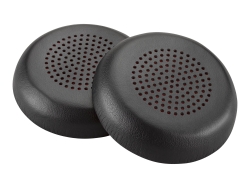 HP Poly Spare Ear Cushions, Qty 2, Leatherette, Black Focus 2 783R8AA