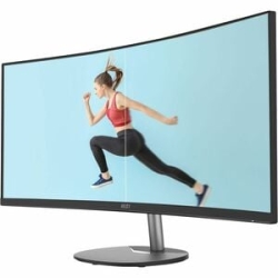 Msi Pro MP341CQ 34" Class Uw-Qhd Curved Screen LCD Monitor - 21:9 - 34" Viewable - Vertical Alignment (va) - 3440 X 1440 - 1.07 Billion Colors - FreeSync - 1 Ms - 100 Hz Refresh Rate - Speakers - Tilt - Hdmi - DisplayPort - Vesa Mount Compatible PRO MP34
