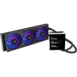 Rog Strix Lc Iv 360 Argb LCD With 5.08in Ips Display Aio Q-Connector For Clutter-free Installation Powerful Pump Integrated Triple Argb Fans Provide Next-level Cooling Efficiency ROG Strix LC IV 360 Argb LCD