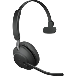 Jabra Evolve2 65 Wireless Over-the-head Mono Headset - Black 26599-889-989