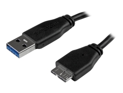 Startech 0.15M USB 3.0 A To Micro USB 3.0 B Cable, M/M, Ltw USB3AUB15CMS