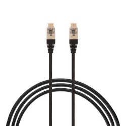 5m CAT6A RJ45 S/Ftp Thin Lszh 30 Awg Network Cable | Black 004.300.2007