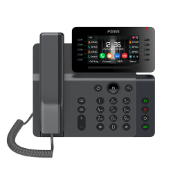 Fanvil V65 Prime Business Phone, 4.3” Adjustable Screen, Built-in Bt And Wi-Fi, 20 Lines, 45 Dss Keys, Hd Voice Quality, Sbc Ready, 2 Years Wty V65
