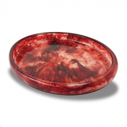 Urban Attitude Mia Extra Large Bowl Height 6cm, Width 37cm, Length 49cm - Berry Red UT260503-BR