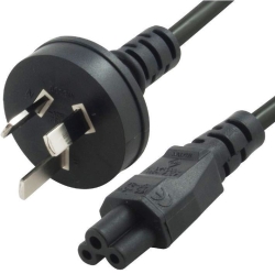 Astrotek Au Power Lead Cord Cable 1.8m/2m - 3-Pin To Clover Leaf Plug Iec-C5 Mickey Type 240V 7.5A 3-core For Intel NUC/Notebook/Laptop Ac Adapter AT-IECM-18M