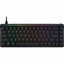 Asus Rog Falchion Ace Hfx Gaming Keyboard - Compact - Cable Connectivity - USB 2.0 Interface - Rgb LED - Black - Hfx Magnetic Switch Keyswitch - Volume Control Hot Key(s) - Windows 11 - Pc ROG Falchion ACE HFX