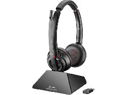 HP Poly Savi S8220 Oth Wireless Ms Stereo Dect HEADSET,D200 Dongle, USB-A, Charge Stand 8D3F5AA
