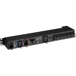Eaton Hotswap Maintenance Bypass, C20 Input, 1 X C19 Outlet, 6 X C13 Outlets 1YR MBP3KI