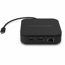 Belkin Thunderbolt 3 Docking Station - Charging Capability - 60 W - Taa Compliant - 1 Displays Supported - 3 X USB Ports - 1 X USB Type-A Ports - USB Type-A - 1 X USB Type-C Ports - USB Type-C - 1 X Rj-45 Ports - Network (Rj-45) - 1 X HDMI Ports - HDMI -