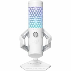 Asus Rog Carnyx White Professional Cardioid Condenser Gaming Microphone Features A Studio-grade 25 Mm Condenser Capsule 192 KHz / 24-bit Sampling Rate High-pass Filter Built-in Pop Filter ROG Carnyx /white