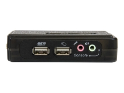 Startech 2 Port Single VGA Kvm Switch, USB-A, Audio, 2"1 VGA USB Cable Inc, Hotkey, 2 SV211KUSB
