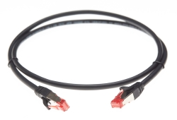 5m CAT6A S/Ftp Lszh Ethernet Network Cable | Black 004.100.2007