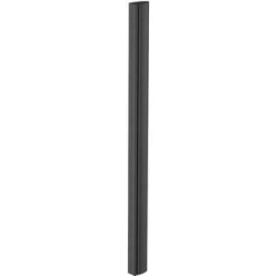 Adb-U180-B Upright Post - 1800mm (70.87") High - Aluminium Material - Black ADB-U180-B