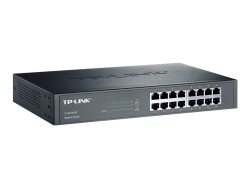 Tp-Link 16-Port Unmanaged Gigabit Desktop/Rackmount Switch, Metal Case, 5YR TL-SG1016D