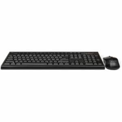 Verbatim 32413 Keyboard & Mouse - USB Wireless Rf 2.40 GHz Keyboard - 104 Key - USB Wireless Rf Mouse - 1600 Dpi - 4 Button - Multimedia Hot Key(s) - Compatible With Pc, Mac 32413