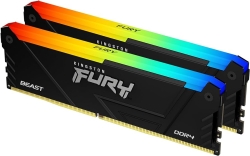 Fury Beast RGB,16GB, 3200MT/s DDR4 CL16 Dimm (Kit Of 2) KF432C16BB2AK2/16