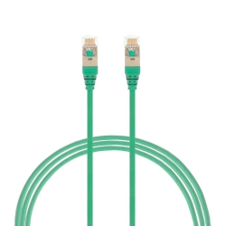 2.5m CAT6A RJ45 S/Ftp Thin Lszh 30 Awg Network Cable | Green 004.300.8017