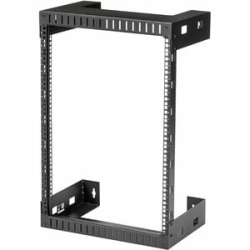 StarTech.com 2-Post 15U Heavy-Duty Wall-Mount Network Rack, 19" Open Frame Server Rack For Computer Equipment, Wall Mount Data Rack~ - Open Frame 15U Wall Mount Server Rack For Patch Panels, Switches, Data Equipment - Heavy Duty 2 Post Computer/network R