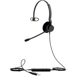 Jabra Biz 2300 USB Uc Wired Over-the-head Mono Headset 2393-829-109