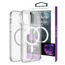 Ultimake Shockproof Transparent Magsafe Cover Case For IPhone 16 MOBCRAIP16