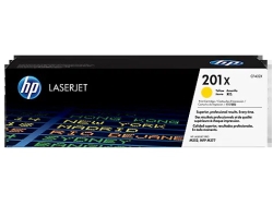 HP 201X Yellow Original LaserJet Cartridge(~2,300 Pages) CF402X