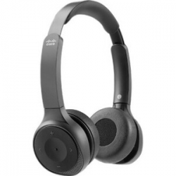 Cisco 730 Wireless DualOn-ear Headset USB-A Bundle - Carbon Black (HS-WL-730-BUNA-C)