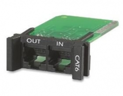 APC REPLACEABLE, RACKMOUNT, 1U, CAT 6 NETWORK SURGE PROTECTION MODULE PNETR6 106842