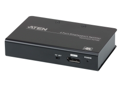 Aten Video Splitter 2 Port DisplayPort 4K Splitter, 4096x2160 / 3840x2160@60Hz, Supports Extend Mode & Split Mode VS192-AT-U