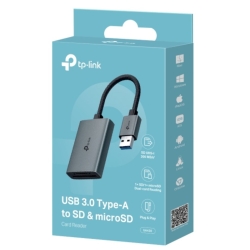TP-Link UA430 USB 3.0 Type-A To Sd & MicroSD 3.0 Card Reader, Support SD，SDHC、SDXC，microSD、microSDHC、microSDXC Cards Up To 2TB. UA430