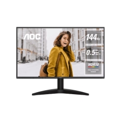 Aoc 24B36X 23.8": Ips, Fhd 144Hz, 0.5ms Mprt, 300 Nits, 1500:1, SRGB 123%, HDMI 1.4 & DP 1.4, Tilt Stand, Vesa 100×100, 18W, 2.52kg W/ Stand 24B36X