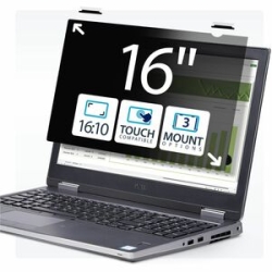 StarTech.com 16-inch 16:10 Flip-Up Privacy Screen W/Touch, Anti-Glare Privacy Filter, Laptop Monitor Screen Protector, Blue Light Filter - Privacy Screen Uses A Microlouver Technology That Darkens The Screen View - For 16" Displays (16:10) Laptops - Flip