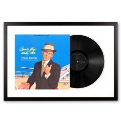 Framed Frank Sinatra - Come Fly With Me - Vinyl Album Art UM-3776149-FD